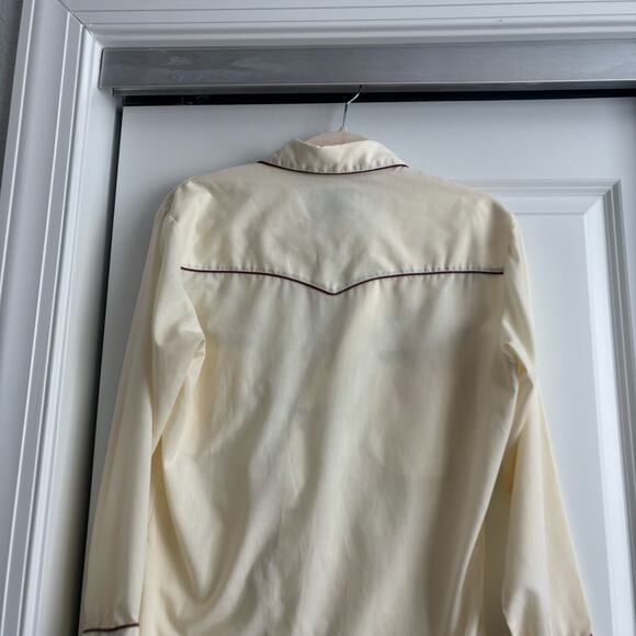 Vintage Women’s Gap Western Pearl Snap Button Down Shirt Rodeo Cowgirl XS / S - Picture 8 of 10